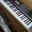 Donner 61 Key Keyboard Piano, Electric Piano Keyboard Kit with 249 Voices, 249 Rhythms - Includes Piano Stand, Stool, Microphone, Gift for Beginners, Black (DEK-610S) (Full)