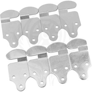 HC Utility Trailer Wood Sides Latch Rack Stake Body Straight Brackets 8pc 4 Joints