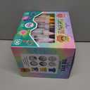 30 Colors Tie Dye Kit, Tie Dye Set for Kids, Pre-Filled Tye Dye Bottles, Non Toxic Permanent Fabric Dye Art Set, Easy DIY Fabric Art - Create Fun (30 Colors)