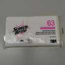 Scotch-Brite, MMM08251, Light-Duty Scrub Sponge, 20 / Carton, Yellow,White (0.7" x 6.1" x 3.6")