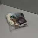 YSense 4 Pairs Pilates Socks with Grips for Women Non Slip Long Slouch Socks Yoga Grippy Sock Slouchy Barre Hospital Slipper (Black Coffee Khaki Milky White)