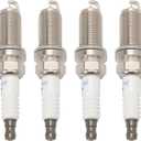 91970 Iridium Platinum Spark Plugs Compatible with Equinox 2018-2020, Malibu 2016-2020, Cruze 2016-2019 Terrain 2018-2020 Encore 2016-2019, 1.4L 1.5L 1.6L, Pack of 4 Replacement 91970 ILNAR8B7G