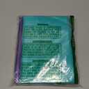 Merchandise Bags 200 Teal & Purple 9"x12" Bags 1.5Mil Thick Glossy With Handles
