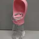 Mr. Pen Portable Dog Water Bottle - 19 oz, Pink, Travel Dog Water Bottle Dispenser, Not Dishwasher Safe