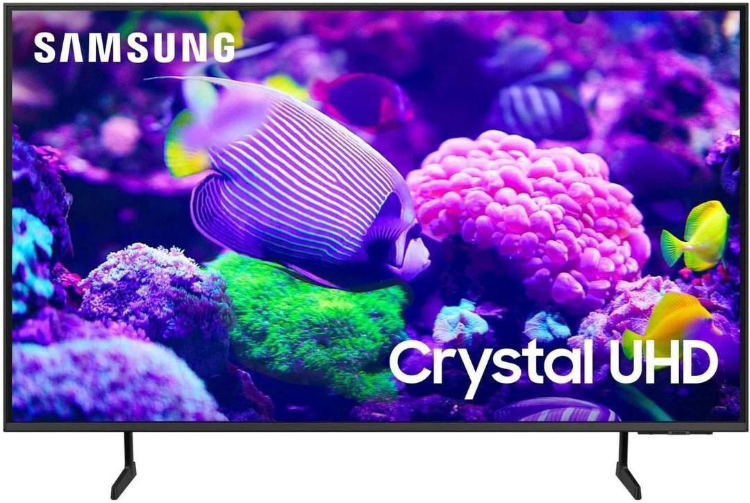 SAMSUNG 65-Inch Class DU7200 Series Crystal UHD 4K Smart Tizen TV PurColor | Mega Contrast | Motion Xcelerator | Q-Symphony-Only UN65DU7200BXZA 