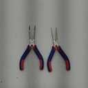WORKPRO 2-Piece 6" Mini Needle Nose Pliers Set, Long Nose Pliers, Bent Nose Pliers with Comfort Grip Handles, Jewelry Plier For Wire Wrapping, Handmade Craft, Jewelry Making Supplies