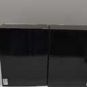 2-Pack Carbon Fiber Dual Exhaust Tips 2.25" Inlet to 3.5" Outlet, Universal Tailpipe 2.25 Inch Exhaust Muffler Tips