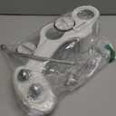 LUXE Bidet NEO 185 - Dual Nozzle, Self-Cleaning, Non-Electric Bidet Attachment for Toilet Seat, Adjustable Water Pressure, Rear & Feminine Wash (White)