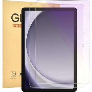 2 Pack Anti Blue Light Screen Protector for Samsung Galaxy Tab A9 Plus [11 inch] 2023,9H Hardness Tempered Glass Film,Anti-uv,Eye Protection,Case Friendly,Touch Sensitive,Anti-Scratch