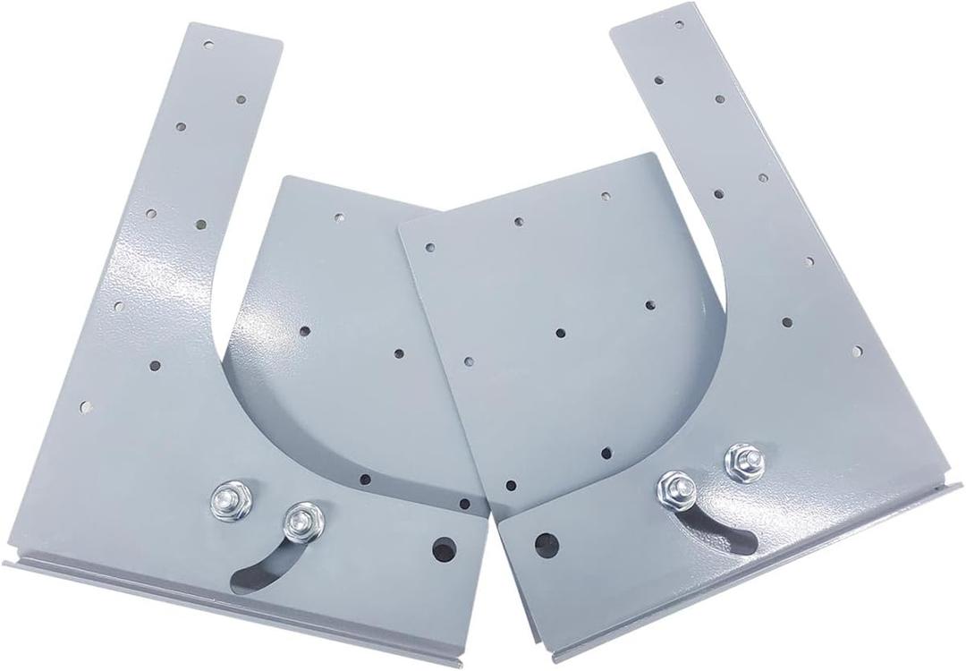 Hinge Kit for Restaurant Canopy Hood Exhaust Fan (11.3"  8.3")