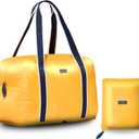 Foldable Duffle Bag for Travel | Lightweight, Water-Resistant, Multifunctional Carry On Bag | Sustainable and Durable Nylon