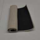 chakme Bathroom Rugs Mat 32x17, Ultra Thin Non Slip Bath Mat Quick Dry Absorbent Bath Mat for Bathroom Floor, (Light Beige, 32"x17")