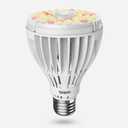 SANSI 250W Equivalent LED Grow Light Bulb, PAR25 30W 5000K+660nm Full Spectrum Grow Bulb for Indoor Plants, 25,000 Hours Lifespan Plant Lights with E26 Base