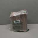 SOUJOY 100 Pack Food Serving Tray, 2 Compartment Disposable Kraft Nacho Boat Tray, Grease Resistant Heavy Duty Paperboard, Take Out Fast Food Snack Holder Container for Party