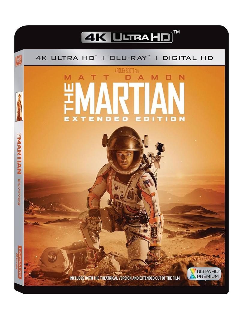 The Martian Blu-ray