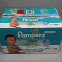 Pampers Aqua Pure Baby Wipes, 99% Water, Fragrance Free, 896 Baby Wipes Total (16X Flip-Top Packs)