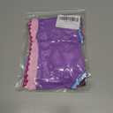 Funnycokid Girls Swimsuit Two Piece Bathing Suit Adjustable Straps Kids Bikini Sets Teens Swimwear 9-16Y (11-12 Years, Purple)