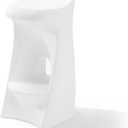 Step2 in Pool Stool, 33-inches Tall, Waterproof Patio Furniture, Bar Stool, Weighted, White, 1 Pack