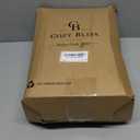 Cozy Bliss Faux Fur Throw Blanket for Couch, Cozy Warm Plush Striped Blanket for Sofa Bedroom Living Room, 60 * 80 Inches Toasty Brown