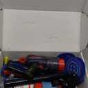 Rocket Shooting Games Toys with Rotating Target 2 Toy Guns 20 Foam Darts Kids Outdoor Toys for Boys Age 5 6 7 8 9 10+ Year Old Carnival Games Compatible with Nerf Guns