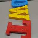 Cartoon Two Letter LED Lights, Toy Inspire 8.9 Inch Battery Powered LED Marquee Letters Lights Sign for Two Year Old 2nd Birthday Party Supplies Table Centerpieces Backdrop Photo Prop Decor (Rainbow)