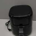 CHEFMAN 2 Qt Mini Air Fryer  Digital Space-Saving Compact Air Fryer with Nonstick and Dishwasher Safe Basket, Quick & Easy Meals in Minutes, Features Digital Timer and Shake Reminder  Black