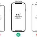 2 x OtterBox Symmetry Series Slim Case for iPhone Xs MAX + Phone Ring Holder Kickstand with Degree Rotation - Bundle - Love Triangle