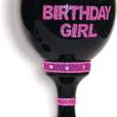 Forum Novelties Jumbo Glitter Goblet, Birthday Girl (7 Ounces)