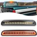 Smoked Lens LED 3rd Third Brake Light Replacement for Ford F150 F250 F350 1994-1996/ Bronco 1992-1996,Center High Mount Stop Lamp with Sealing Gasket