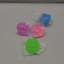 4 Pack Stress Cube, Slow Rising Ice Cube Stress Balls for Adults Kids, Sensory Fidget Toy for Anxiety Relief, Square Shape Squishy Balls for Classroom Prizes, Nice Cube Squishy for Party Favors