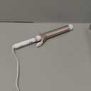 Conair Double Ceramic Curling Iron, 1 1/2" Extra-Long Barrel Hair Curling Iron, 30 Heat Settings, Turbo Heat, Auto Off, Cool Tip, Dual Voltage, Rose Gold