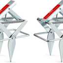 ALLRoad 2 Packs Easy Setup Mole Trap with Quick Kill Reusable Eliminator Scissor Trap Gopher Trap- Non Toxic and Protect The Lawn