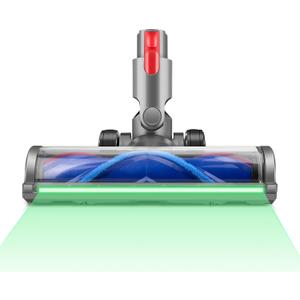 E.LUO Direct Drive Green Light Brush Head of Vacuum Cleaner,Vacuum Motorhead Suitable for Dyson V7 V8 V10 V11 V15 Models Dyson Replacement Parts Accessories for Carpet Floor Clean