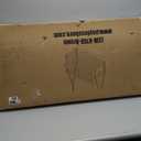 Outdoor Wooden Porch Swing 4Ft Patio Porch Swing Bench 800 LBS Load-Bearing Capacity Swing Chair Two-Person Seating with Adjustable Hanging Chains, Durable Swing Bench for Courtyard, Garden, Backyard (24"D x 48"W x 20"H)