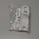 3 Packs U-Shaped Sliding Cabinet Locks, Baby Proofing Cabinets with Adjustable Child Safety Lock, Childproof Latches for Knobs, Handles on Kitchen Doors and Home Drawers Closet 1- White