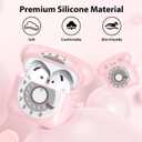 KOREDA Compatible with AirPods 4 Case Cover 2024, Cute Funny Telephone Design for Airpods 4th Generation Case with Cleaner Kit & Lanyard, Soft Silicone Shockproof Protective Case for AirPods 4 Gen