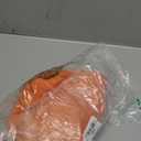 ANRABESS Women High Waisted Bikini Sets Color Block Summer Beach Vacation 2 Piece Bathing Suit Tummy Control Ribbed Swimsuit (Medium, Orange)