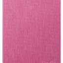 Clear back case for Kindle Paperwhite (2024 Release) and Kindle Colorsoft - Fabric (Pink)