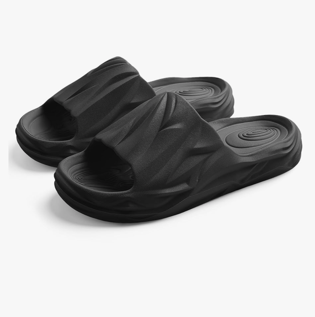 Spesoul Cloud Slides for Men Women Soft Thick Sole Slide Sandals Recovery Foam Pillow Slippers for House Shower Pool Beach Indoor Outdoor Walking, Size 4.5