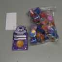 28 Pack Valentines Day Gift Cards with Galaxy Slime Stress Relief Fidget Toy for Kids Party Favor, Classroom Exchange Prizes,Valentine Exchange Gifts, Valentine’s Greeting Cards