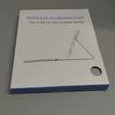 Harvopu Compatible with iPad Air 11-inch/ 10.9" Air 5th 4th Generation Case with Keyboard - Backlit Detachable, Folio Cover with Pencil Holder for iPad Air 11 Inch M3/M2, Air 5/ Air 4 (Gray)