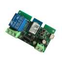WiFi Wireless Smart Switch Relay Module for Smart Home 5V 5V/12VBa Applied to Access Control, Turn on PC, Garage Door (1CH Smart Life app)