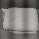 AllerEase Waterproof Mattress Protector Stain Protection Twin Particle Barrier Hot Water Washable Machine Washable Durable Zippered Knit Mattress Cover Stretch Corners (White)