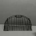 GANAZONO Cat Grooming Shower Netting Cage Cat Bath Cage (black 46cm)