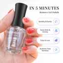 2 x Gel Nail Polish Remover,0.5 Fl Oz(15ml) Gel Remover for Nails | Fast-Acting ,No-Soak, 3-5 Minutes Nail Gel Remover Solution, Salon-Grade Formula & Low Odor, for Home & Salon Use