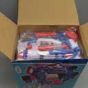 Liberry Doctor Kit for Toddlers Ages 2 3 4 5, Pretend Kids Doctor Playset with Cart, Costume and Stethoscope, Role Play Medical Toys Birthday Gift for Girls Boys (Blue)