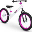 Balance Bike: for Big Kids Aged 4, 5, 6, 7, 8 and 9 Years Old - No Pedal Sport Training Bicycle | 16inch Wheel (Pink)