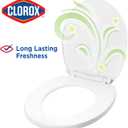 Clorox Elongated Scented Plastic Toilet Seat with Easy-Off Hinges -Tyler