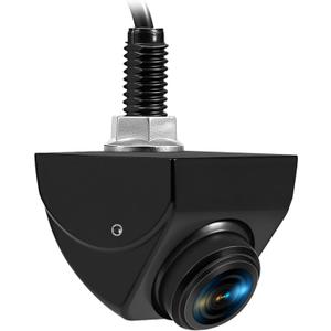 Backup Camera with Switchable Front View - 1080P Metal AHD, 170 Wide Angle Rearview, Super Clear Night Vision, IP69 Waterproof Reverse - Universal for Cars, Trucks, SUVs, Vans (Black)