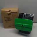 Pooper Scooper Swivel Bin & Rake with 100 Waste Bags, Dog Pooper Scooper with Bag Attachment for Large Medium Small Dogs, Poop Scooper with Lid for Lawn Yard Dog Kennel